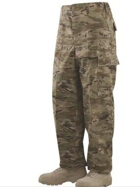 Tru -spec Men's Camo Cargo Pants - Desert Tiger Stripe